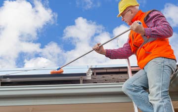 West Marsh soft wash roof cleaning